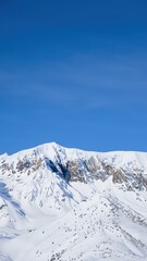 snowy mountain landscape