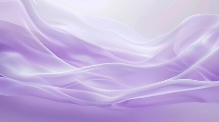 Obraz premium Soft Pastel Purple Gradient Background with Copy Space for Text or Design Elements