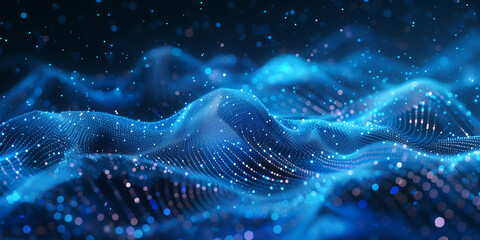 Technology background for technology processes, neural networks, AI, data transfer, encryption, digital archives, audio and visual presentations, science, education, medical imaging, virtual reality