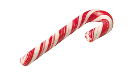 Obraz premium Candy cane new year christmas holiday cane on transparent background