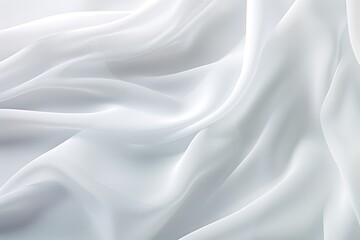 Obraz premium White Satin Fabric Texture Background, White Cloth Texture