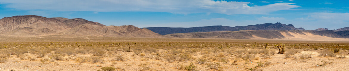 Panoramic view of the mountains