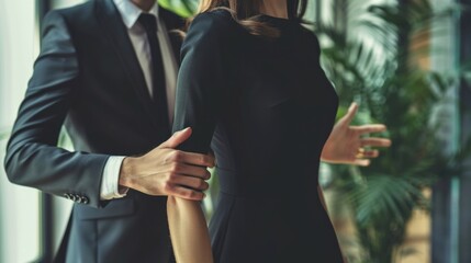 Harassment in the workplace - challenges and impact on employees who are subjected to unwelcome behaviour, highlighting the need for supportive policies and a respectful working environment.