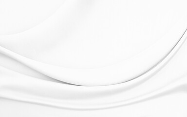 White gray satin texture that is white silver fabric silk background with beautiful soft blur pattern natural.