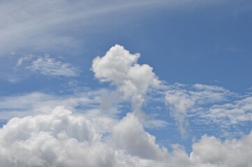 Fototapeta premium blue sky with clouds
