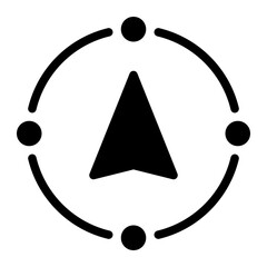 compass glyph icon © afif