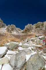 初冬の千畳敷カール