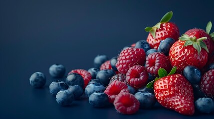 A Colorful Medley of Summer Berries
