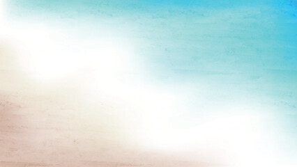 ビーチの色のグラデーション背景