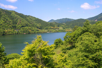 Obraz premium 奥津湖