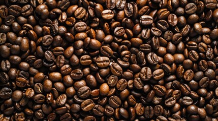 Fototapeta premium Background of coffee beans