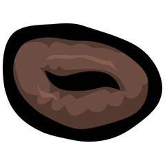 Coffee Bean handdrawn doodle