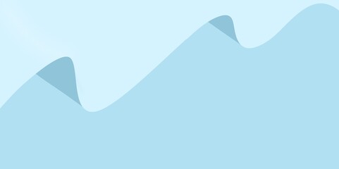 Blue curve background 