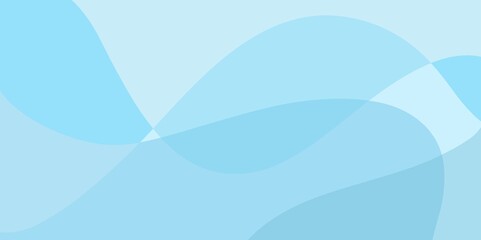 Blue curve background 