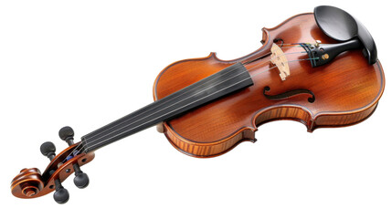 Fototapeta premium Violin on transparent background