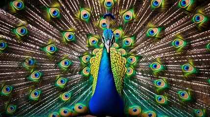 Obraz premium peacock feather and feathers