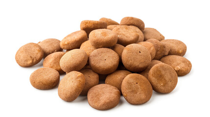 Obraz premium Pepernoten, dessert for Sinterklaas isolated on a transparent background