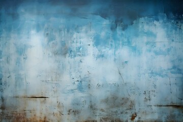 Obraz premium Abstract blue background with grunge effects