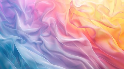 Obraz premium Tranquil Gradient Palette - Soft Pastel Abstract Background with Spacious Copy Area