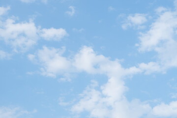 blue sky with clouds