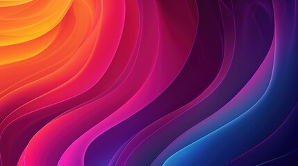 Obraz premium Vibrant Gradient Design with Ample Text Space