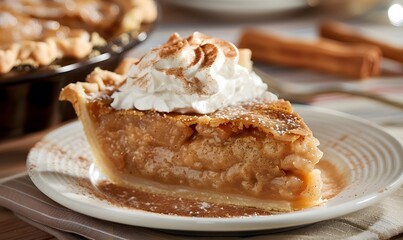 Butterscotch Cinnamon Pie, Generative AI