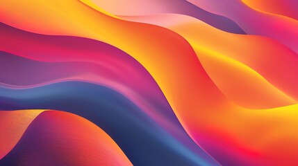 Vibrant Gradient Design with Open Text Space