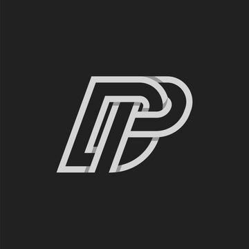 recommend clip art: Intial Letter DP or PD  Logo, Monogram Logo letter D with P combination, design logo template, vector illustration