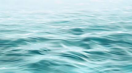 Serene Light Blue Aquatic Waves with Tranquil Linear Patterns and Gentle Rhythmic Movements