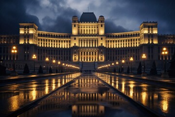 The Palace of the Parliament in Romania, concealing chambers of arcane knowledge.
