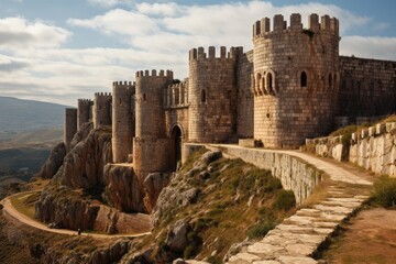 The Krak des Chevaliers in Syria, where enchanted knights protect a portal.