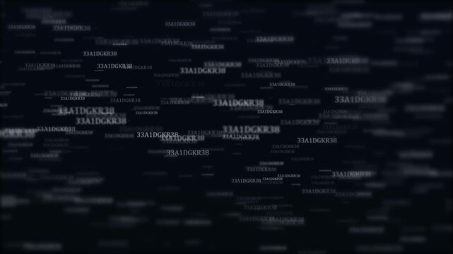Digital Data Stream matrix Circuit Board security binary code Big data flow cyber wave blockchain. Medical, business, engineering, science. economy, financial Technology corporate promotion concept.