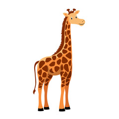 giraffe cartoon illustration © FAJIYUSNI