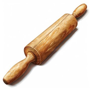 recommend clip art: Rolling Pin clipart, Kitchen Tools and Equipment element, isolated on white background