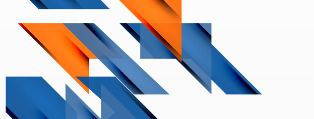 Speed and sport geometric background. Color lines dynamic template for wallpaper, banner, background or landing