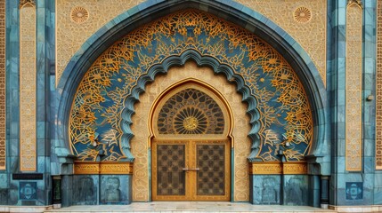 Fototapeta premium The design of Islamic mosques varies across regions, each reflecting unique cultural influences