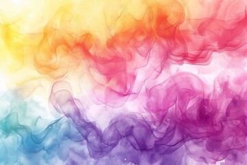 Obraz premium Abstract Minimalistic Watercolor Geometric Nordic Scandinavian Bohemian Pattern Art in Muted Pantone Tones