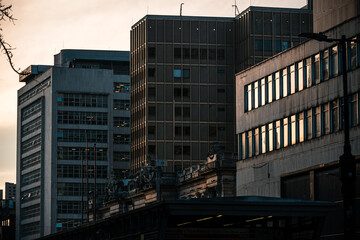 buildings in the city