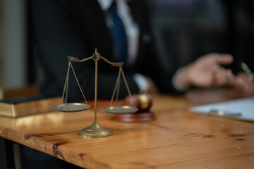 Lawyers, judges, legal matters, agree to discuss and consult with clients.