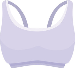 Light blue elastic sports bra for comfortable training, promoting a healthy and active lifestyle