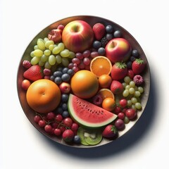 fruit salad in a bowl