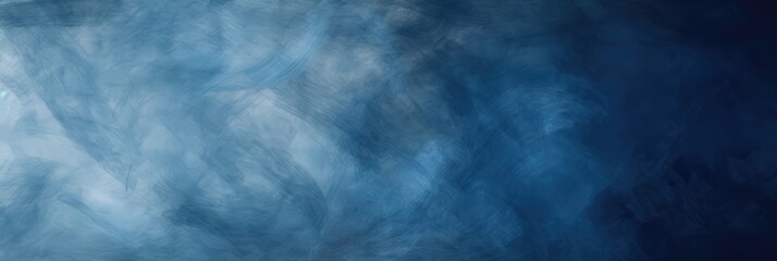 Abstract Blue and White Swirls