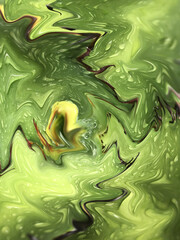 Obraz premium Thorny plant background wallpaper with rain.