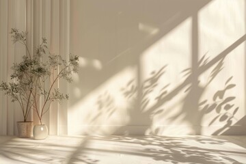 misty morning in the wall