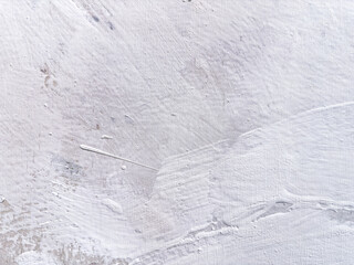 white abstract acrylic painting background with textured brush strokes.