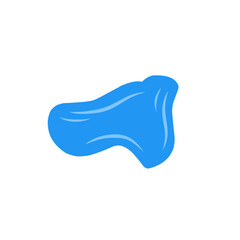 Fototapeta premium Water spill puddle vector