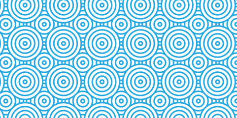 Vector Overlapping Pattern Minimal diamond geometric wave spiral and abstract circle wave line. blue color seamless tile stripe geometric create retro square line backdrop white pattern background.