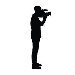 Cameramen silhoutte