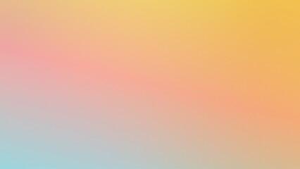 Summer color gradient, yellow green pink blue color wavy gradient rough abstract background shine bright light and glow template empty space , grainy noise grungy texture