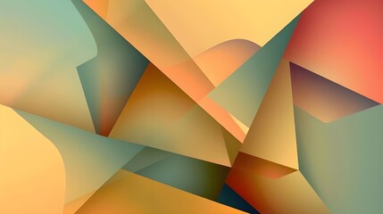 Obraz premium abstract background with triangles